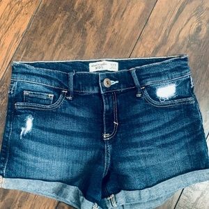 Abercrombie denim shorts